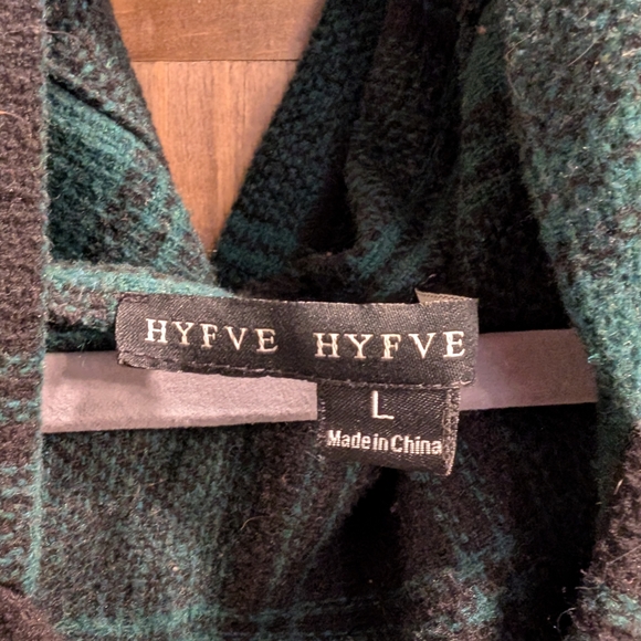 HYFVE Teal and Black Textured Vest - Picture 3 of 7